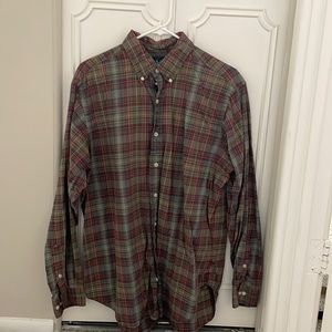 Long sleeve polo button down.